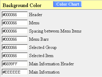 Background Colors