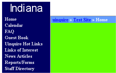 Main Information Color